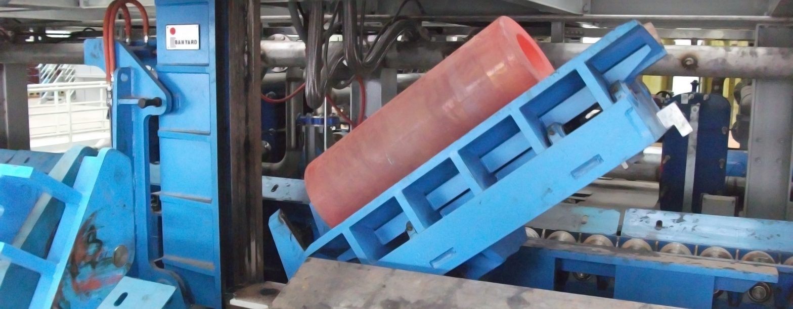 Banyard - Vertical Steel Induction Billet Heater (Header) Banyard Vertical Steel Induction Billet Heater