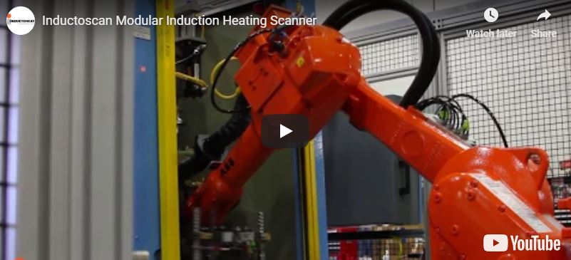 Video thumbnail of Inductoscan induction heat treating scanning system