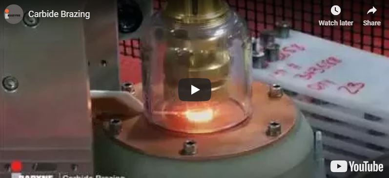 Thumbnail of Radyne Carbide Brazing system video