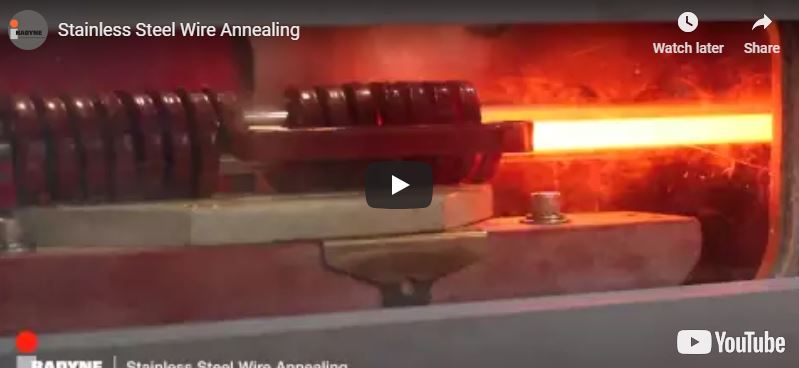 Video thumbnail of Radyne tube bright annealing line