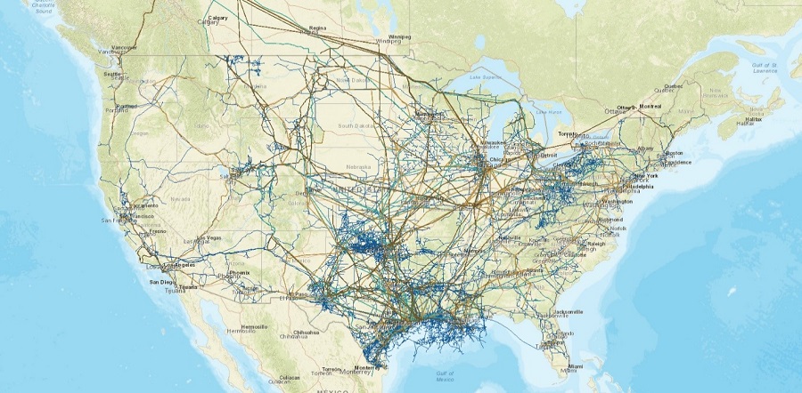 US Energy Mapping System