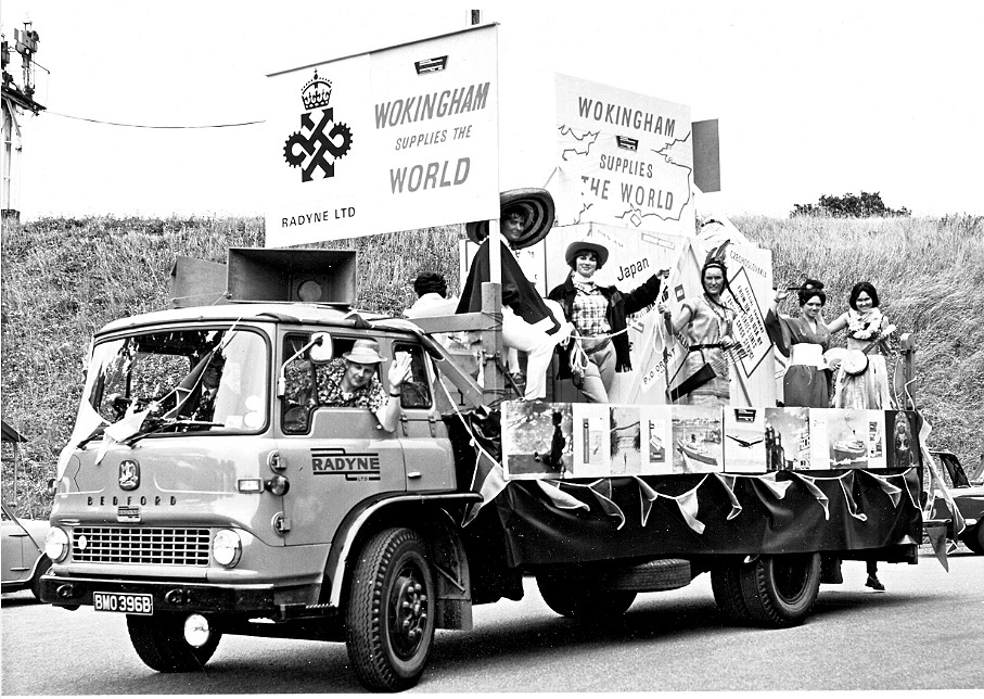 Radyne carnival float at Wokingham Carnival